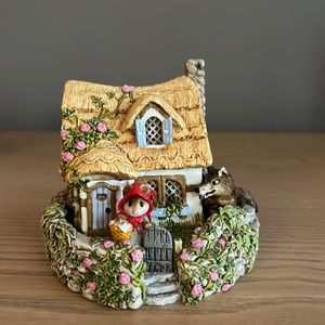 Wee Forest Folk Red Riding Hood at Grandmother’s House